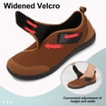 thumbnail image 4 of Barerun Men Diabetic Shoes Wide Width Adjustable Indoor Outdoor Rubber Sole Anti-slip Barefoot Walking Shoes, 4 of 7