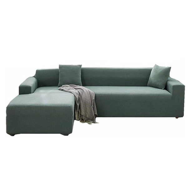 Toystoory Verde claro, moderno y sencillo, hecho con funda de sofá de poliéster para sala de estar, amplia aplicación Decoración del hogar Sofá de 3 plazas((Verde)