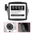thumbnail image 3 of Mechanical Fuel Gauge 4-Digit Fuel Flow Mechanical Fuel Flow Meter 25Mm (1 inch Internal Thread) 5-30 GPM/20-120L/Min, 3 of 8