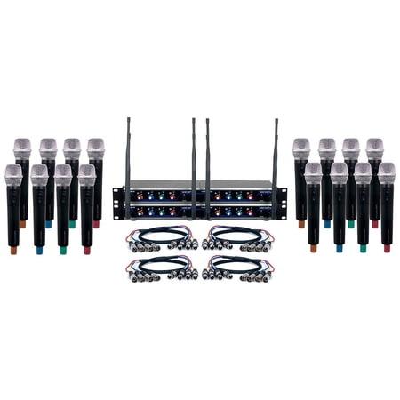 VOCOPRO DIGITAL- ACAPELLA -16 Sixteen Channel UHF Hybrid Wireless Handheld Microphone System price history on PriceWatchPro