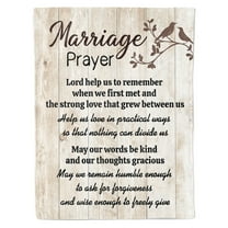 Funnil Wedding Gifts for Couples,Marriage Prayer Gifts,Bridal Shower Gifts Throw Blanket Beige 50"x60"