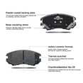 thumbnail image 3 of Front & Rear Ceramic Brake Pads for 2010-2013 Kia Soul 2009 2010 Hyundai Sonata (Set of 8), 3 of 4