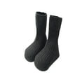 thumbnail image 2 of xiaxaixu Boy Girl Knit Socks Solid Color Letter Ankle Length Breathable Socks, 2 of 7