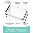 thumbnail image 2 of Cutting Boards for Kitchen - Plastic Cutting Board Set of 3, Dishwasher Safe Cutting Boards with Juice Grooves, Thick Chopping Boards for Meat, Veggies, Fruits, Easy Grip Handle, Non-Slip (Black), 2 of 9