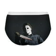 thumbnail image 4 of Michael Myers Women's Brief Sexy Breathable Elastic Bikini Hipster Panties Lady Lace Underwear, 4 of 6
