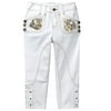 mary-kate and ashley brand - Girls' Sequined Crop-Length Jeans