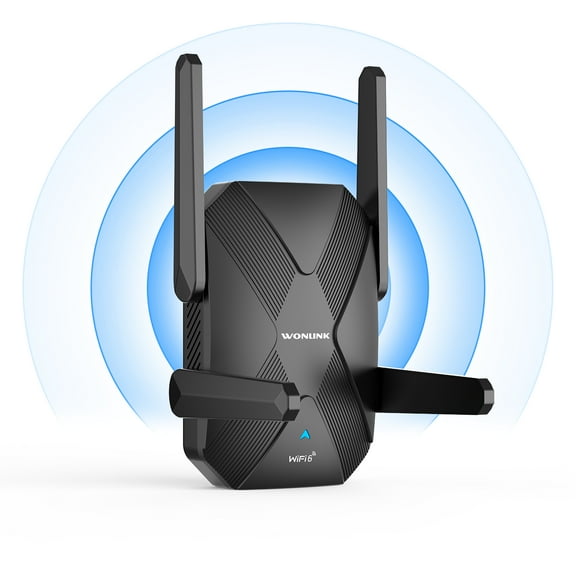 Wonlink 1500Mbps WiFi Repeater Range Extender,2G&5G Dual-Band Wifi Repeaters Wireless Signal Booster