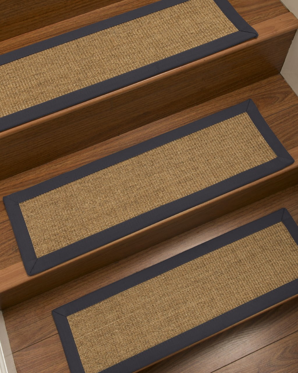 Natural Area Rugs "Melrose" Sisal Gold/Multi, Custom Stair ...