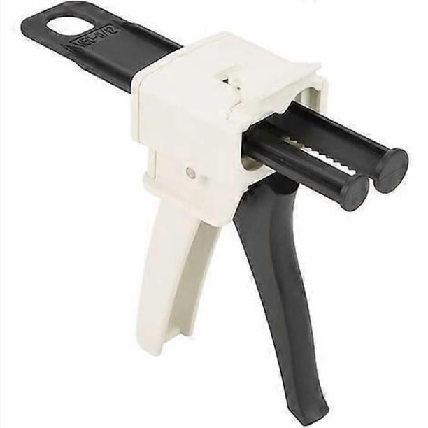 Glue Gun, Universal 1:1 50ml Silicone Rubber Mixing Cartridge Printing Gun Dispenser