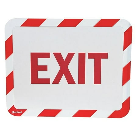 Tarifold Sign Holder,9 3/4 in x 12 1/8 in,PVC,PK2 P194993EX