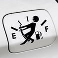 thumbnail image 2 of Etiquetas engomadas divertidas del coche Medidor de combustible Calcomanía vacía Alto consumo de gas yeacher Pegatinas, 2 of 5