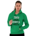 thumbnail image 4 of Raunchy Funny Tacos Tuesdays Burritos Unisex Plus Size Hoodie Brisco Brands 5X, 4 of 6