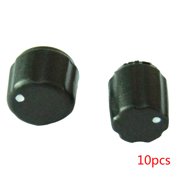 10 Pair Volume Knob and Channel Knob Replacement for SMP418 Two Way Radio Parts Knob Kit