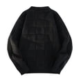 thumbnail image 5 of Wdgfv Men's Crewneck Pullover Sweater Waffle Textured Knitted Sweaters Casual Loose Fit Sweaters with Ribbing Edge, 5 of 7