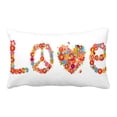 thumbnail image 1 of EREHome Colorful Flowers Pillow Case Cover Set 20x30 Inch, 1 of 1