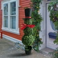 thumbnail image 4 of ChicYu Christmas Snowman Tree Artificial Ground Stake Realistic Looking Weather-proof Easy to Install for Garden Yard Patio Holiday Festive Decor, 4 of 7