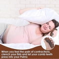 thumbnail image 5 of Wooden Labor Comb, Birth Comb for Labor with Bag Cloth Natural Birthing Comb, 5 of 5