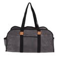 thumbnail image 1 of Waxed Canvas Bag Large Firewood Storage Bag Portable Fire Wood Log Carrier Organizer with Handle, 1 of 8
