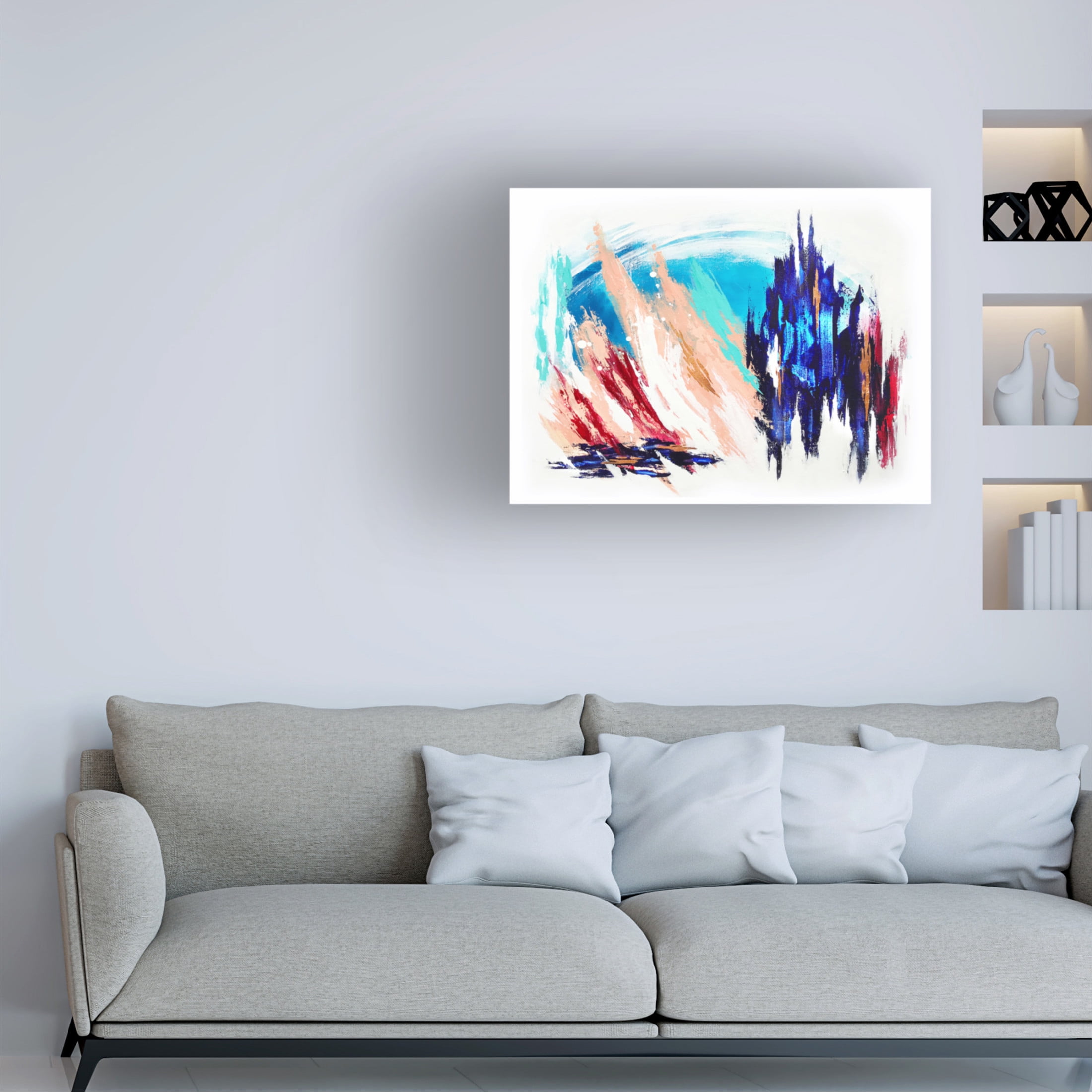 Trademark Fine Art Alyson Storms Vintage Beach Canvas Wall Art
