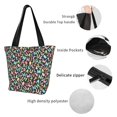 thumbnail image 7 of Japuie Alphabet Print Women's Crossbody Tote Handbag,Shoulder Bag,Casual Tote,Satchels Crossbody Purse,Top-handle Tote Handbag,for Travel College Work, 7 of 7