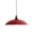 Red, variant on Retro Industrial Pendant Light Fixture for Over Dining Table, Rustic Metal Iron Ceiling Pendant Lighting for Kitchen Island, Simple Dome Vintage Hanging Lamp, Chandelier for Bar Counter Barn