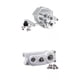 thumbnail image 1 of 2x Caja de Transferencia de Metal RC para Axial SCX10 SCX10 II 90046, 1 of 9