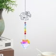 thumbnail image 5 of Crystal Crafts Suncatcher Home Garden Decor Pendant with Crystals, Wind Chime for Indoor & Outdoor Beautification, Perfect Gift Idea, Pack of 1, 5 of 5