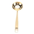 thumbnail image 2 of Cucharón de sopa Bling Bling Cucharón de latón duradero para cocina, 2 of 12