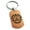 Rose, variant on Stainless Steel Alchemy Magic Rune Engraved Dog Tag Keychain Keyring