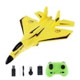 thumbnail image 3 of RC Plane Foam Airplane RC Ready To Fly Gift Portable Portable Fly Fighter Toys, Glider RC RC de 2 canales para niños para niños Próximos Adultos Niños Amarillo, 3 of 9