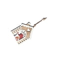 thumbnail image 1 of Bewildely Colgante de de Navidad de varias formas, figurita con forma de gnomo de copo de nieve, manualidades, colgador de puerta DIY para anciano Kits de decoración para fiestas Casa de nieve Bewildely HA070074-04, 1 of 1