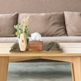 thumbnail image 4 of Creekview Home Emporium 8 x 15in Acacia Wooden Serving Tray with Handles in Gold, 4 of 7