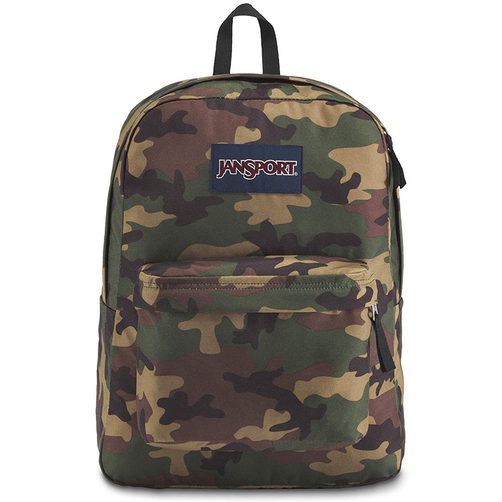 jansport pink camo backpack