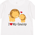 thumbnail image 4 of Inktastic I Love My Granny Boys or Girls Long Sleeve Toddler T-Shirt, 4 of 5