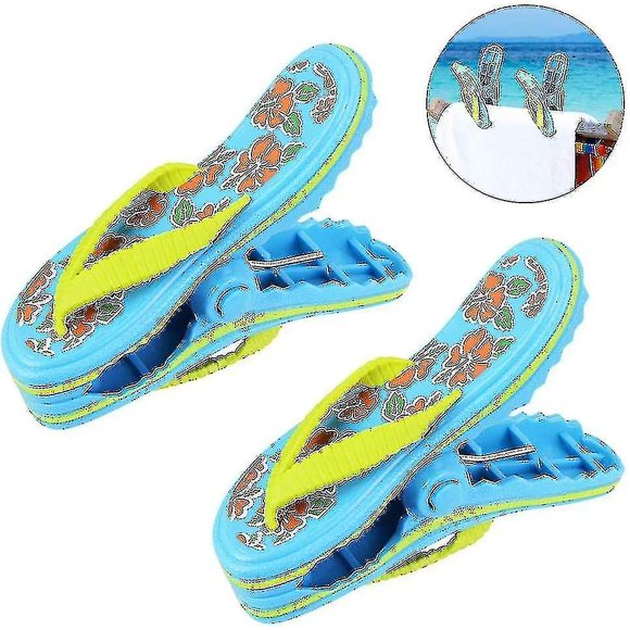 2 Pieces Beach Towel Clips Bath Towel Clip Boca Clips Plastic Clothespins For Beach Towel, Bath Towel, Hand Towel, Clothing