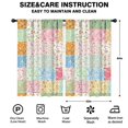 thumbnail image 2 of Pioneer Flower Floral Print Pattern Teens Curtains,Teens Insulated Curtains Set Of 2,Bedroom Essentials,Toddler Room Decor 52"x84", 2 of 5