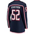 thumbnail image 3 of Women's Fanatics Emil Bemstrom Navy Columbus Blue Jackets Home Breakaway Player Jersey, 3 of 3
