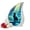 Cat-2, variant on VALERASH Teardrop Cat Urns for Human Ashes Adult Female - Northern Light Cremation Urns for Human Ashes- 3 Inch