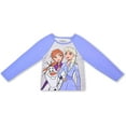 thumbnail image 4 of Frozen Elsa and Anna Girls 2 Piece Long Sleeve Tee and Jogger Set (Loungewear Style), Toddler, 4 of 5