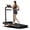 Black-14% Incline with Handle, variant on LEZEE 3-in-1 Folding Treadmill for Home and Office, 300 lbs Weight Capacity with LED Display & Remote Control