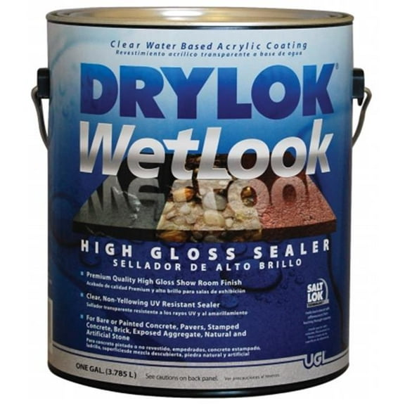 United Gilsonite 1 Gallon Drylok Wet Look High Gloss Sealer   - Pack of 2
