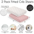 thumbnail image 4 of Sweet Jojo Designs Ballerina and Ballet Bows Girls Fitted Crib Sheets Set 2 Piece, 4 of 6