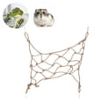 thumbnail image 1 of Pet Climbing Net, Non- Relieve Pets' Anxiety Strong Bird Climbing Rope Ladder Durable  For Hamsters For Parrots Small,Large, 1 of 8