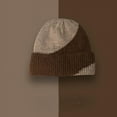 thumbnail image 2 of LinYooLi Y2k Beanie for Women Crochet Hats Color Block Beanies Retro Hat Grunge Emo Slouchy Warm Mens Knitted Hats, 2 of 7