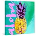 thumbnail image 7 of Marmont Hill Pineapple Aloha Painting Print on Wrapped Canvas, 7 of 7