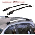 thumbnail image 3 of Pair 1.2M Luggage Rack Black Universal For SUV/ Hatchback/MPV/Truck Decoration, 3 of 5