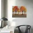 thumbnail image 3 of PIKWEEK Vintage Style Autumn Tree With Wood Grain Wall Art Picture Canvas Posters Print Modern Abstract Artwork Framed For Living Room Bedroom Wall Painting Home Decor, 3 of 4