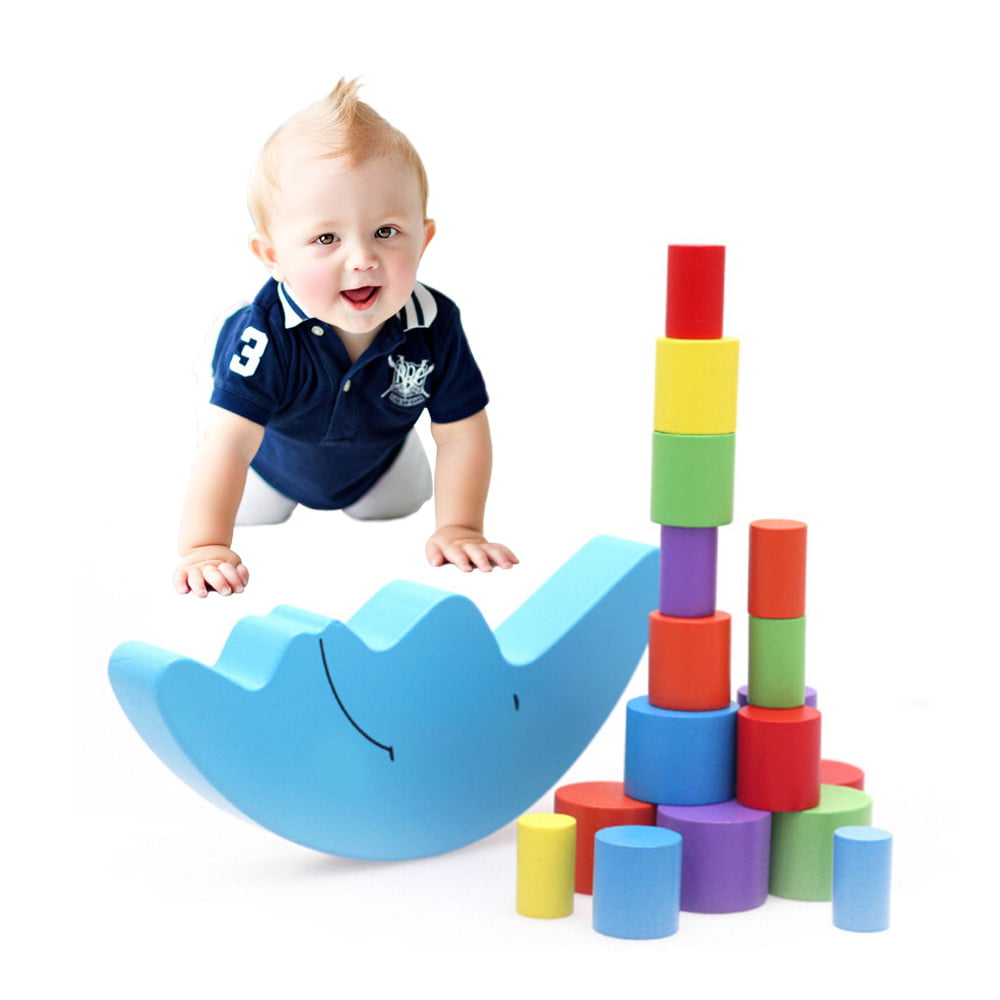 1 Set Building Toys Stacking Cups Baby Balance Toy 