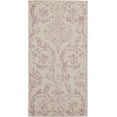 thumbnail image 2 of Nourison Bliss Vintage Farmhouse Ivory/Pink 2' x 4' Area Rug, (2' x 4'), 2 of 6
