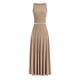 thumbnail image 1 of Conjunto de Falda Larga de Punto de 2 Piezas para Mujer PRETTYGARDEN Caqui Talla S, 1 of 7